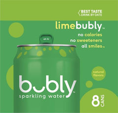 bubly Sparkling Water, The Super Mario Galaxy Movie Strawberry, Zero Sugar & Zero Calories, 12 Fl Oz Cans (Pack of 8), Packaging May Vary