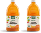 365 by Whole Foods Market, Organic Mango Lemonade, 64 Fl Oz (Pack of 2)