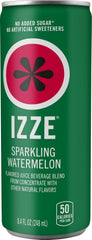 IZZE Sparkling Juice Beverage Blend,Sunset Variety Pack,Clementine,Peach,Cherry Lime,Pomegranate,No Sugar Added,8.4 Fl Oz,(Pack of 48)