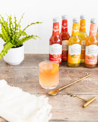 Citrus House Organic Sparkling Juice, Pink Grapefruit, Modern Italian Soda, No Added Sugar, No Preservatives, 9.3 Fl Oz Glass Bottle (Pack of 12)