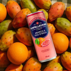 San Pellegrino Sparkling Water Variety Pack, 12 x 6.7 fl oz – 6 Pomegranate & 6 Prickly Pear, Refreshing Italian Carbonated Beverage