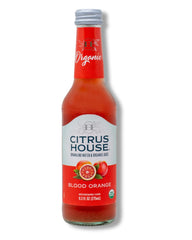Citrus House Organic Sparkling Juice, Pink Grapefruit, Modern Italian Soda, No Added Sugar, No Preservatives, 9.3 Fl Oz Glass Bottle (Pack of 12)