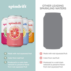 Spindrift Lemonade 3 Flavor Variety 20 Pack,12 Fl Oz (Pack of 20)
