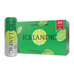 Icelandic Glacial Sparkling Water, Sicilian Lemon, 330 ml / 11.1 Fl Oz Cans (Pack of 10)
