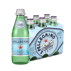 S.Pellegrino Sparkling Natural Mineral Water, 8.45 fl oz. (6 Count)