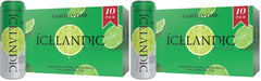 Icelandic Glacial Sparkling Water, Sicilian Lemon, 330 ml / 11.1 Fl Oz Cans (Pack of 10)