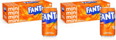 Fanta Orange Soda Fruit Flavored Soft Drink, 7.5 fl oz, 20 Pack