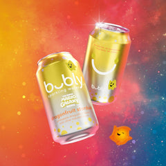 bubly Sparkling Water, The Super Mario Galaxy Movie Strawberry, Zero Sugar & Zero Calories, 12 Fl Oz Cans (Pack of 8), Packaging May Vary