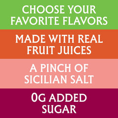 Sanpellegrino CIAO Flavored Sparkling Water, Low Calorie Italian Sparkling Water Variety Pack, Build Your Own Variety Pack, 12-Pack