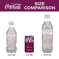 Coca-Cola Cherry Coke Soda, 12 Fl Oz (pack of 12)
