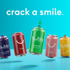 bubly Sparkling Water, Mango, Zero Sugar & Zero Calories, 12 Fl Oz Cans (Pack of 8)