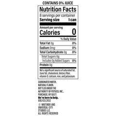 bubly Sparkling Water, The Super Mario Galaxy Movie Strawberry, Zero Sugar & Zero Calories, 12 Fl Oz Cans (Pack of 8), Packaging May Vary