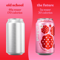 Poppi Sparkling Prebiotic Soda Beverage with Apple Cider Vinegar, Seltzer Water and Fruit Juice, Short List Variety Pack, 12 Fl Oz, Pack of 12, Packaging May Vary