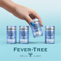 Fever-Tree Sparkling Cucumber – Premium Low Calorie Mixer for Cocktails and Mocktails, 6.8 fl oz Bottles, Pack of 24 – Naturally Sourced, Non-GMO
