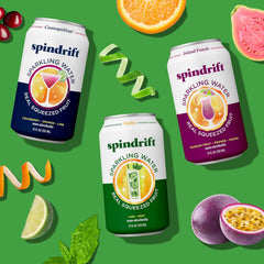 Spindrift Lemonade 3 Flavor Variety 20 Pack,12 Fl Oz (Pack of 20)