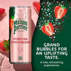 Maison Perrier Forever Lime Flavored Sparkling Water, 11.15 Fl Oz Cans, 8 Count, 3 Pack
