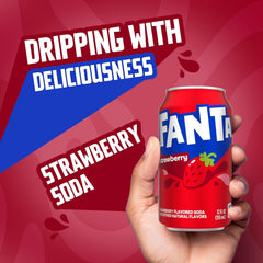 Fanta Orange Soda Fruit Flavored Soft Drink, 7.5 fl oz, 20 Pack