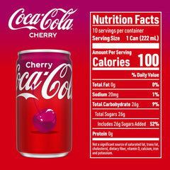 Coca-Cola Cherry Coke Soda, 12 Fl Oz (pack of 12)