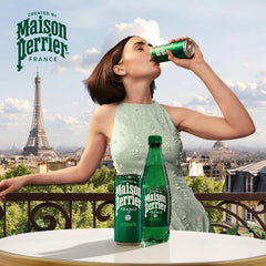 Maison Perrier Lime Flavored Sparkling Water, 16.9 FL OZ Plastic Water Bottle (6 Count)