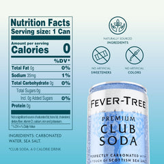 Fever-Tree Sparkling Cucumber – Premium Low Calorie Mixer for Cocktails and Mocktails, 6.8 fl oz Bottles, Pack of 24 – Naturally Sourced, Non-GMO