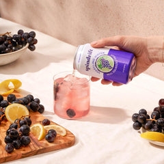 Spindrift Sparkling Water, Berry Belli-no Flavored, Made with Real Squeezed Fruit, 12 Fl Oz Cans, Pack of 24 (Only 13 Calories per Can)