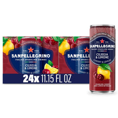 Sanpellegrino Italian Sparkling Drink Aranciata Rossa, Sparkling Orange and Blood Orange Beverage, 11.15 Fl Oz (Pack of 24)