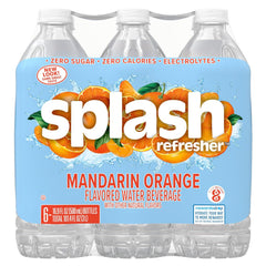 Splash Blast Water, Wild Berry, 16.9 Fl Oz | 30 Pack | Plastic Bottle