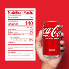 Coca-Cola Soda Soft Drink Fridge Pack Mini Cans, 7.5 fl oz, 10 Pack