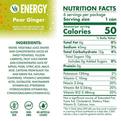 V8 Energy Pomegranate Blueberry Energy Drink, 8 fl oz Can (24 Pack)
