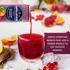 Sanpellegrino Italian Sparkling Drink Aranciata Rossa, Sparkling Orange and Blood Orange Beverage, 11.15 Fl Oz (Pack of 24)