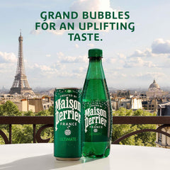 Maison Perrier Lime Flavored Sparkling Water, 16.9 FL OZ Plastic Water Bottle (6 Count)
