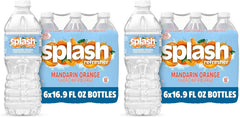 Splash Blast Water, Wild Berry, 16.9 Fl Oz | 30 Pack | Plastic Bottle