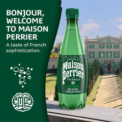 Maison Perrier Lime Flavored Sparkling Water, 16.9 FL OZ Plastic Water Bottle (6 Count)