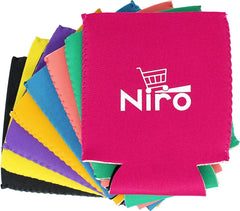 Niro Assortment Italian Sparkling Drinks | Zero Sugar | 12 Pack Variety of 4 Assorted Flavors | Niro Neoprene Sleeve Included