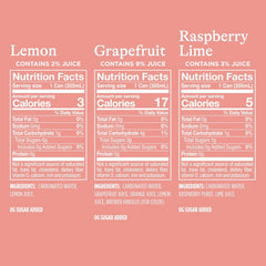 Spindrift Lemonade 3 Flavor Variety 20 Pack,12 Fl Oz (Pack of 20)