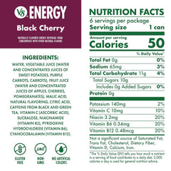 V8 Energy Pomegranate Blueberry Energy Drink, 8 fl oz Can (24 Pack)