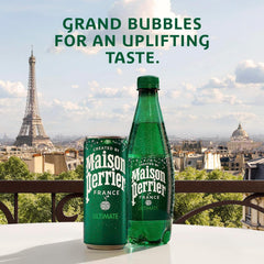 Maison Perrier Lime Flavored Sparkling Water, 16.9 FL OZ Plastic Water Bottle (6 Count)
