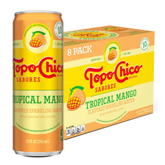Topo Chico Sabores Raspberry with Lemon 12oz 8pk