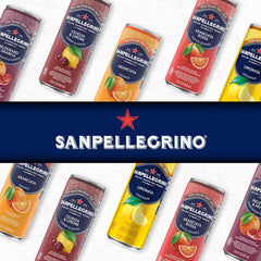 San Pellegrino Sparkling Water Variety Pack, 12 x 6.7 fl oz – 6 Pomegranate & 6 Prickly Pear, Refreshing Italian Carbonated Beverage