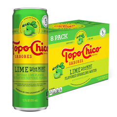 Topo Chico Sabores Raspberry with Lemon 12oz 8pk
