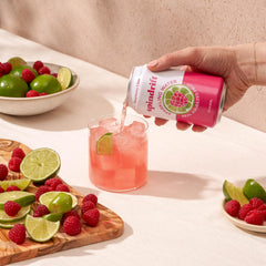 Spindrift Sparkling Water, Berry Belli-no Flavored, Made with Real Squeezed Fruit, 12 Fl Oz Cans, Pack of 24 (Only 13 Calories per Can)