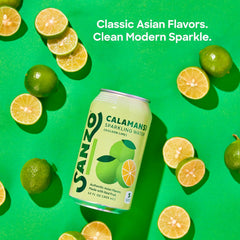 Sanzo Flavored Sparkling Water Variety Pack - Yuzu Lemon, Calamansi Lime, Pomelo Grapefruit, Mango, Lychee, Mandarin Orange - Asian Drinks Carbonated Flavored Water, Fizzy Seltzer - 12oz, 12 Pack