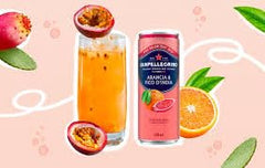 San Pellegrino Sparkling Water Variety Pack, 12 x 6.7 fl oz – 6 Pomegranate & 6 Prickly Pear, Refreshing Italian Carbonated Beverage