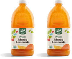 365 by Whole Foods Market, Organic Mango Lemonade, 64 Fl Oz (Pack of 2)