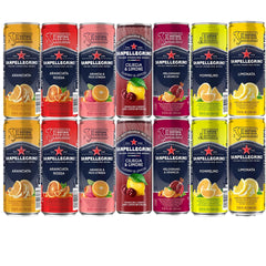 San Pellegrino 14 Pack Sparkling Fruit Soda Variety – Includes Cherry Lemon – Orange, Lemon, Grapefruit, Blood Orange, Prickly Pear, Pomegranate Orange – Refreshing Citrus Drinks