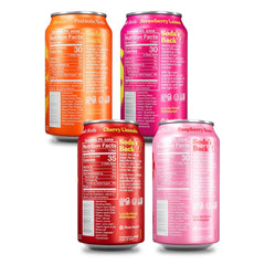 Poppi Sparkling Prebiotic Soda Beverage with Apple Cider Vinegar, Seltzer Water and Fruit Juice, Short List Variety Pack, 12 Fl Oz, Pack of 12, Packaging May Vary